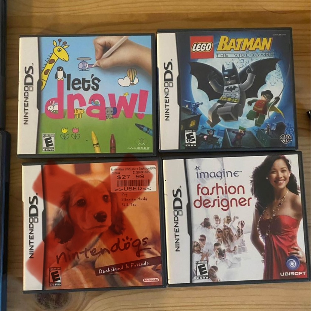 Nintendo DS bundle 3 games